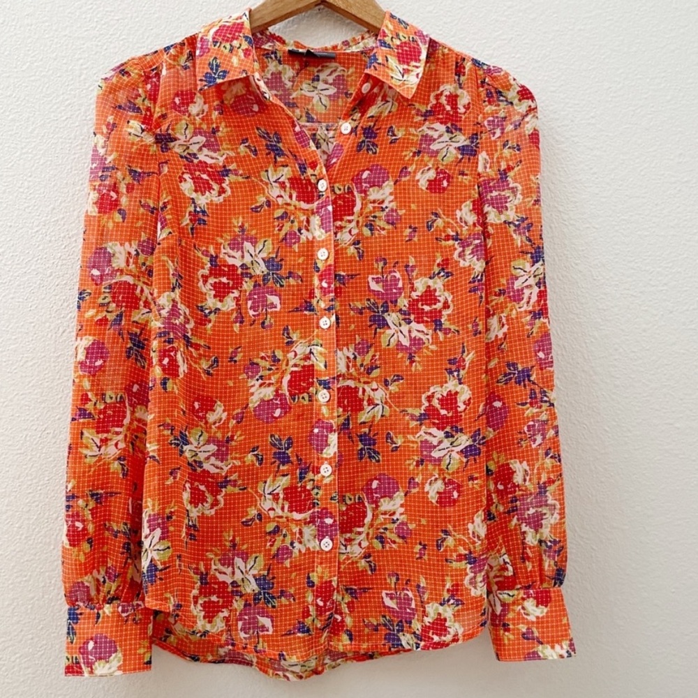ModCloth floral blouse - Picture 1 of 5
